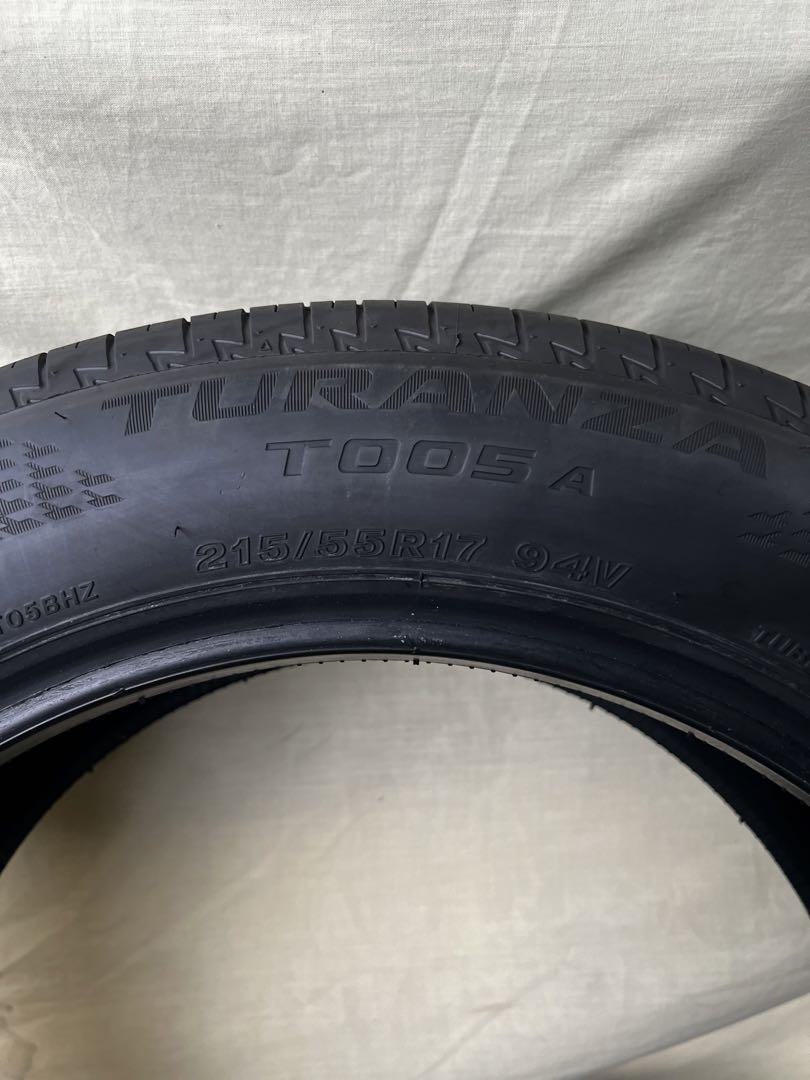 値下げ◎ブリヂストンタイヤ◎215/55R17◎新車外し 画像3