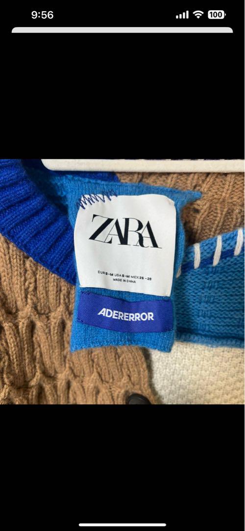 アーダーエラー×ZARAコラボニット