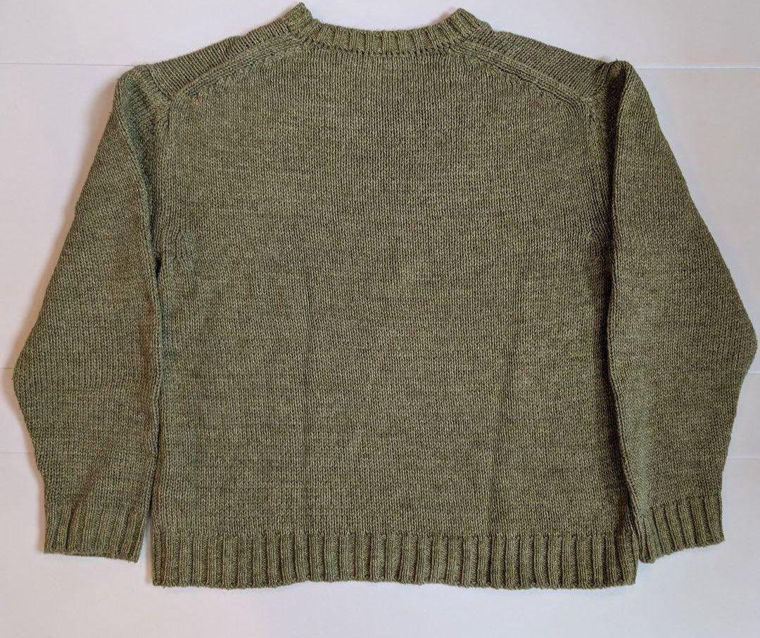 テンダーロイン V NECK COTTON KNIT　サイズL