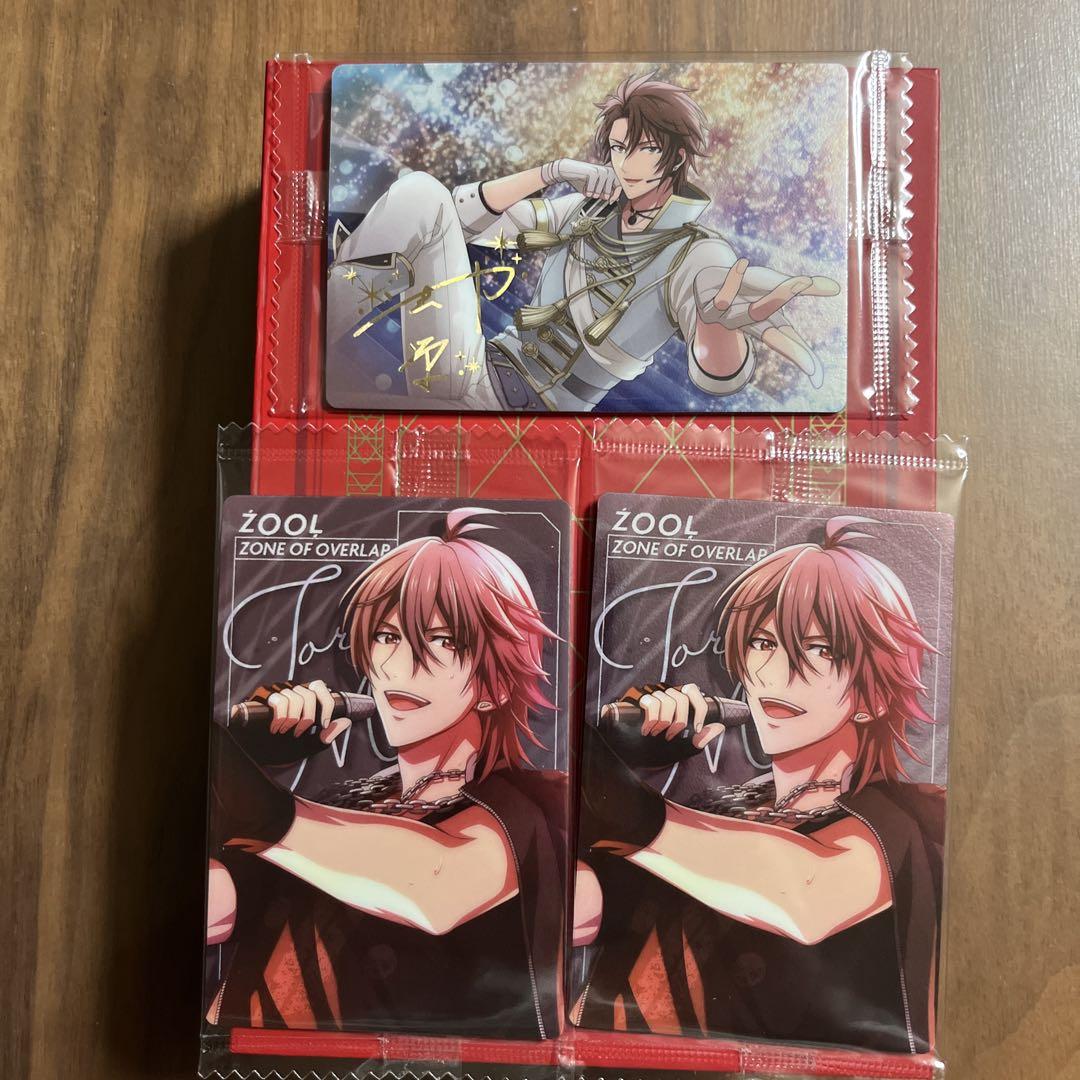 アイナナ ウエハース カード 箔押し サイン 御堂虎於 ビギネク bn 5周年 アイナナウエハース25 ŹOOĻ 御堂虎於箔押し＆ノーマルセット
