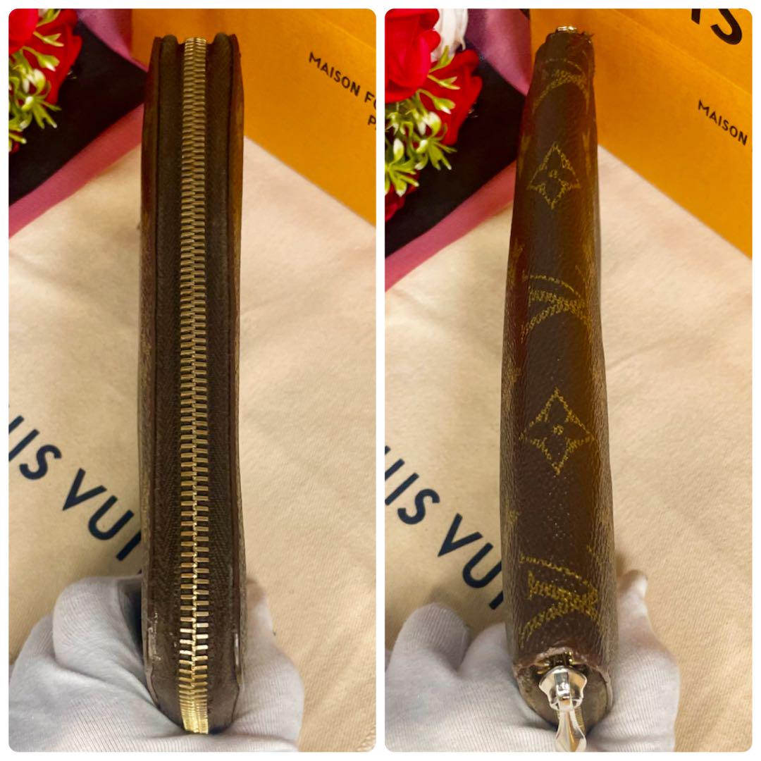 ✨希少品✨ヴィトン ジッピーウォレット モノグラム コクリコ ラウンドファスナー