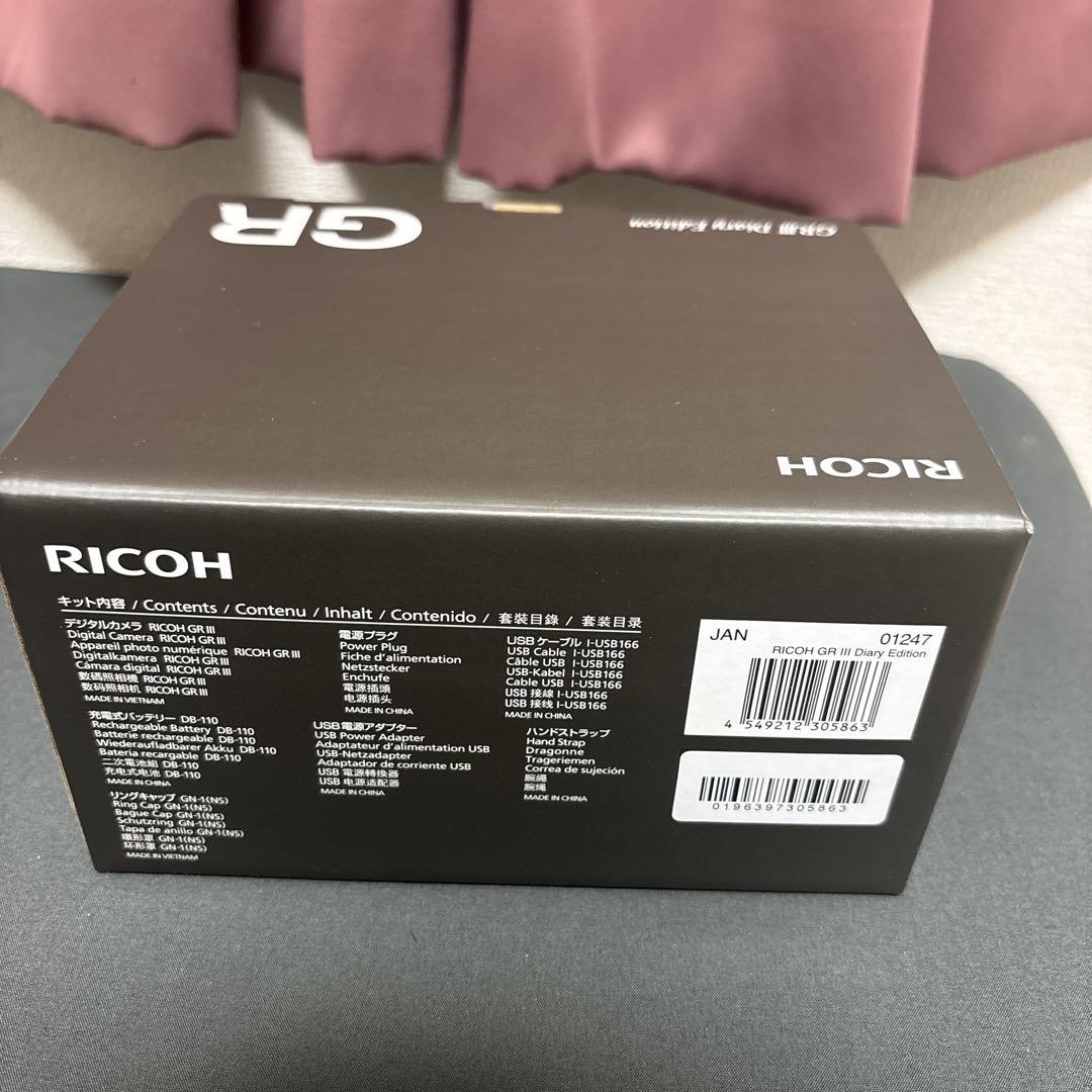 RICOH GR3 diary edion(新品・未使用)