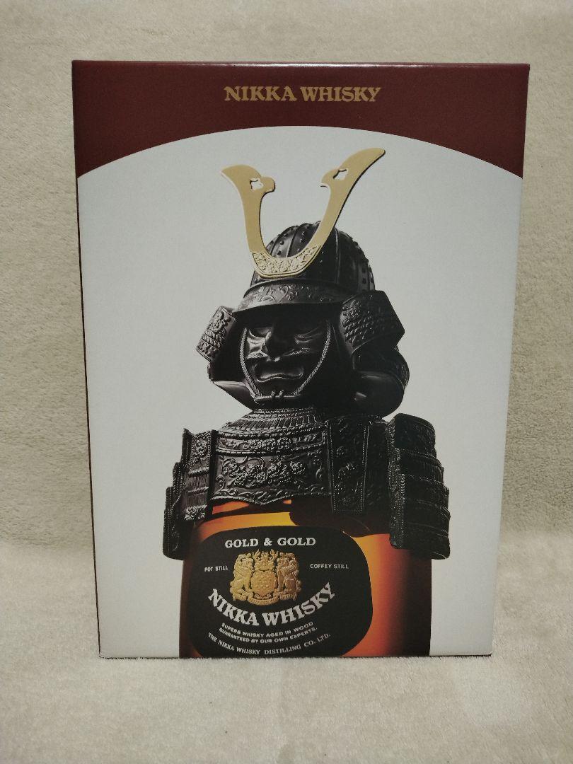 【海外限定】 希少免税店限定終売品！ GOLD&GOLD Shogun 兜・甲冑付将軍モデル ウイスキー