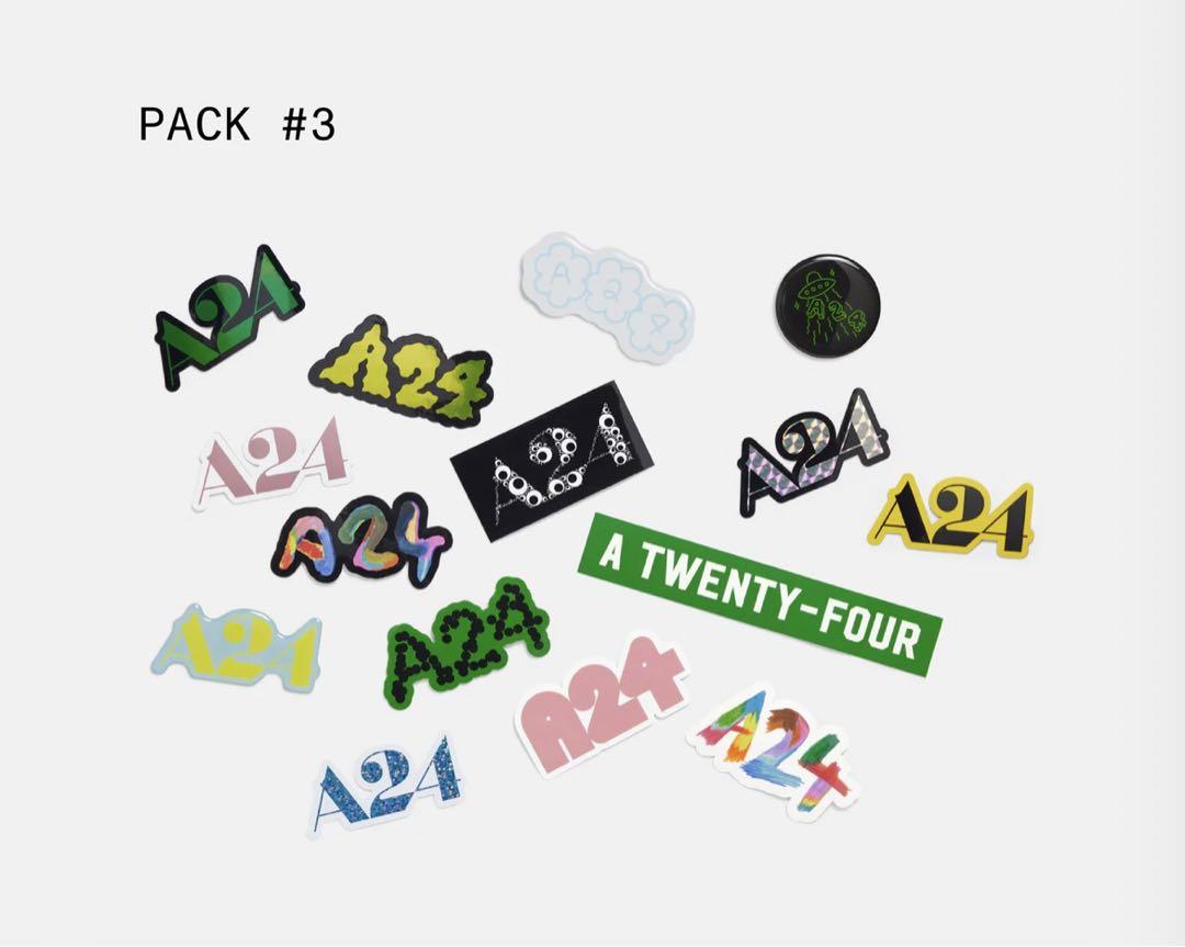 A24 ステッカー 3パックセット