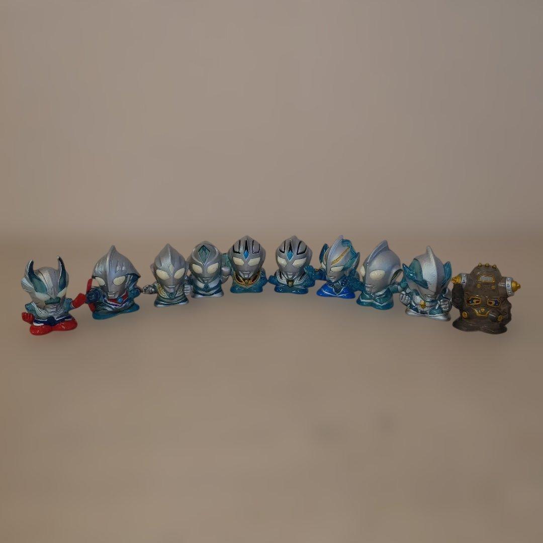 ウルトラマン指人形ブルー クリアバージョンセット9体 1