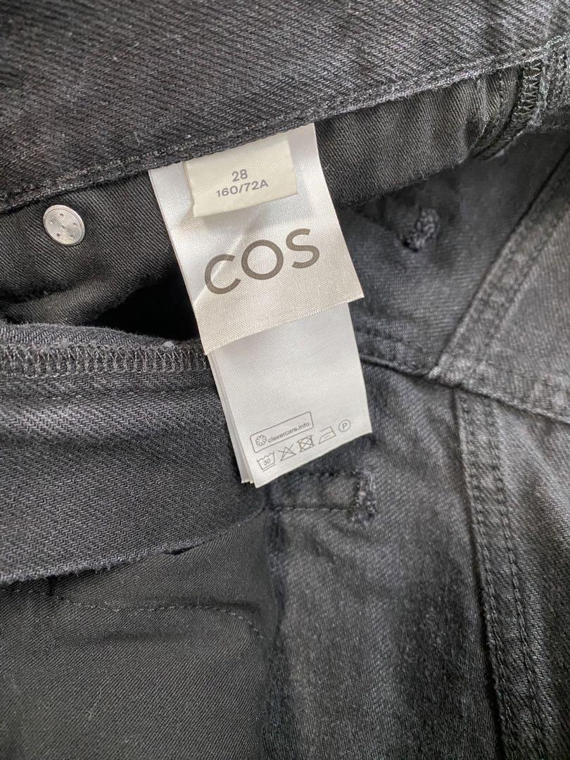 COS コス WIDE-LEG HIGH-RISE JEANS 28