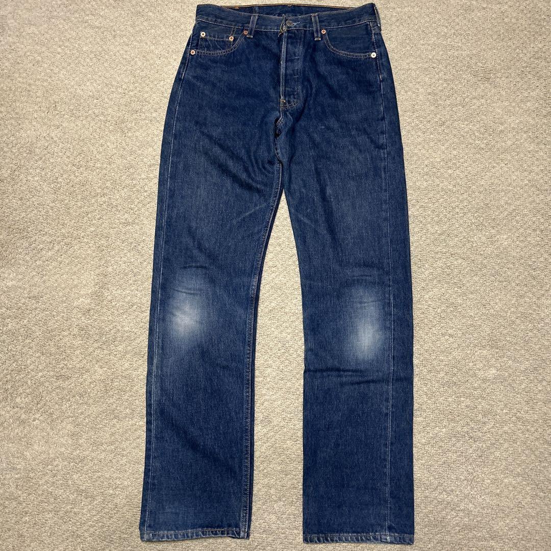 【90s USA Levi's 501xx W34 93米国最終モデル】美品 90s USA Levi's 501 W30 93米国最終モデル】黒文字501 - メルカリ