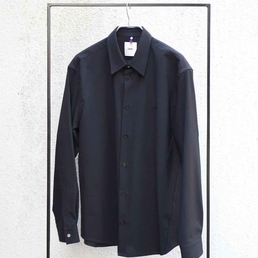 OAMC Polyester L S Shirt 長袖シャツ ブラックM OAMC