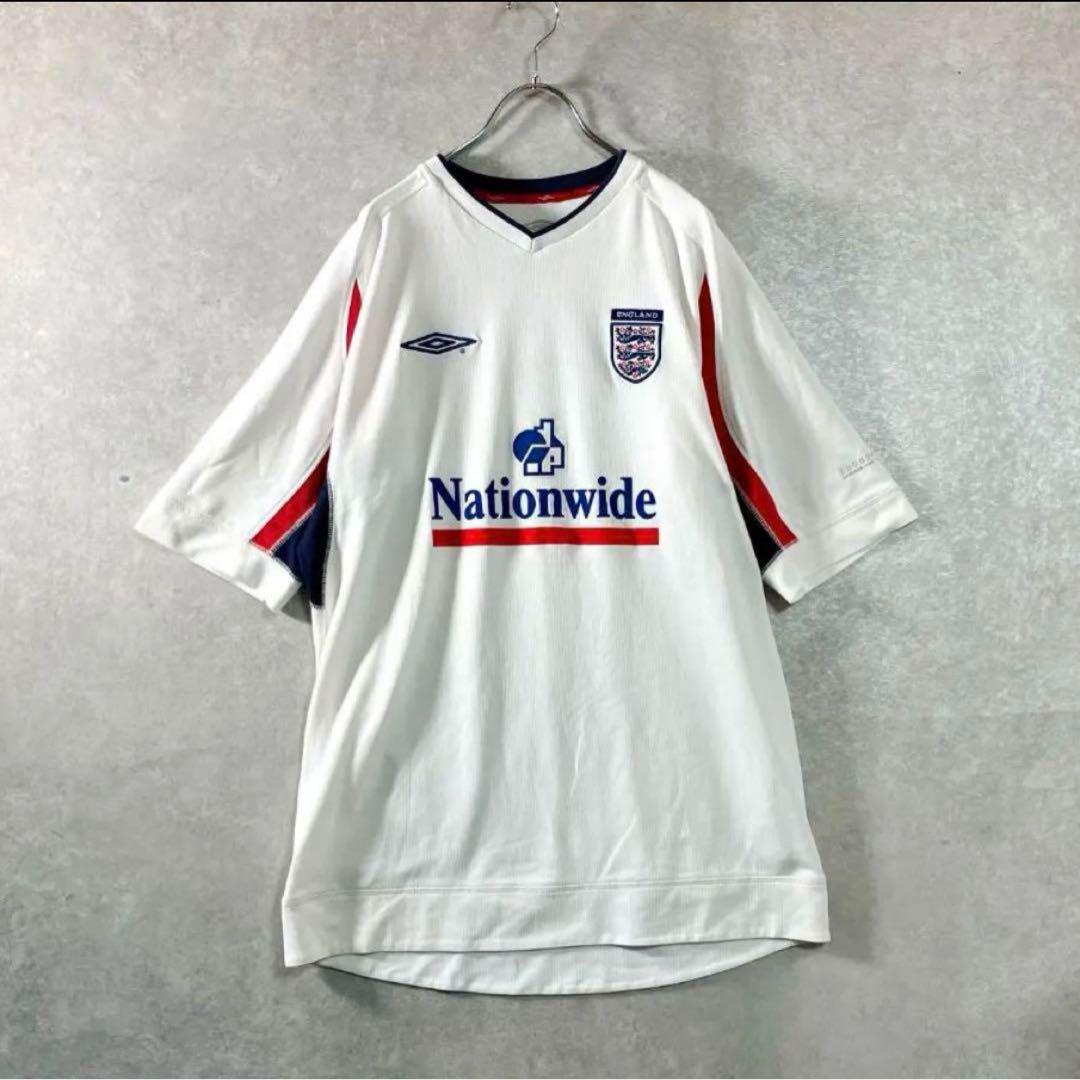 umbro　サッカー ゲームシャツ　イングランド代表　柴田ひかり