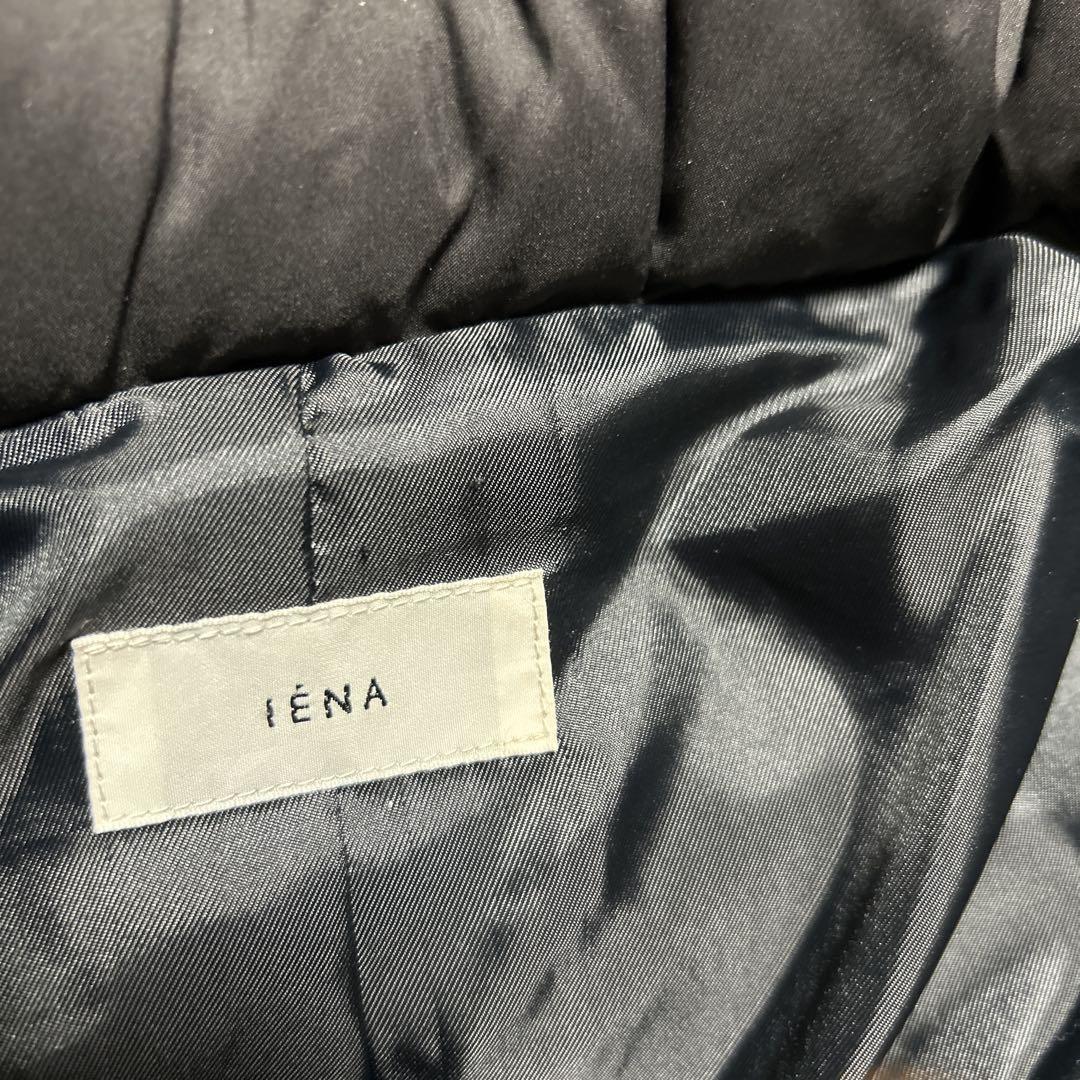 【美品】IENA イエナ ダウン ジャケット タフタ フォックスファー 38 M