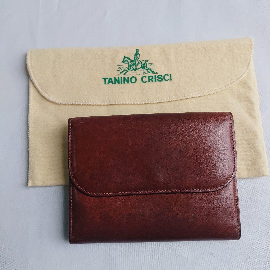 TANINO CRISCI】二つ折り財布 ブラウン