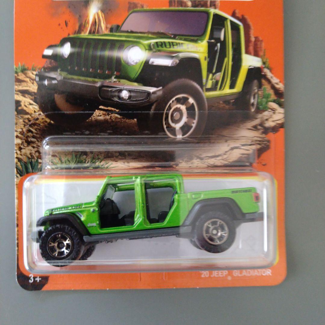 MATCHBOX 20 JEEP GLADIATOR グリーン