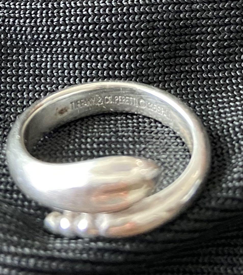 人気商品の中古品・新品・未使用品 Tiffany & メルカリ - スネークリング9〜10号 シルバー925 Co. アクセサリー