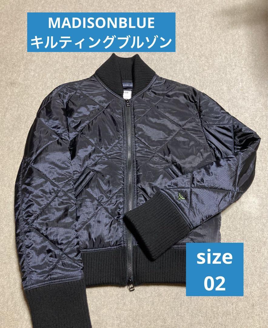 MADISONBLUE☆ ZIP BS QUILTING キルティングブルゾン