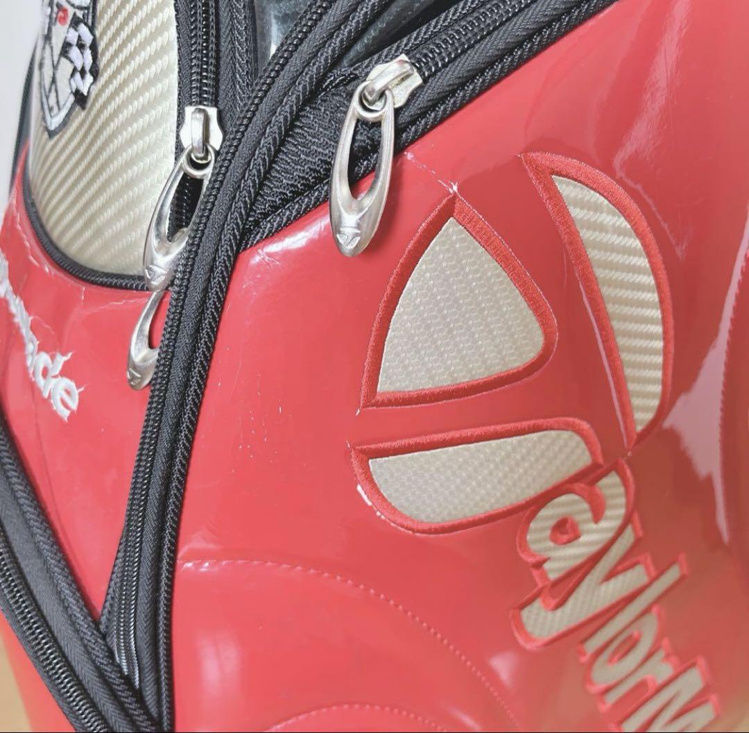 TaylorMade ゴルフバッグ 赤/黒 #A988LS｜Yahoo!フリマ（旧