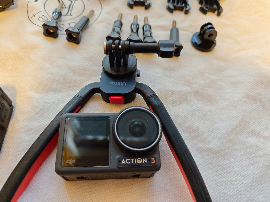 DJI osmo action3 セット　編集中