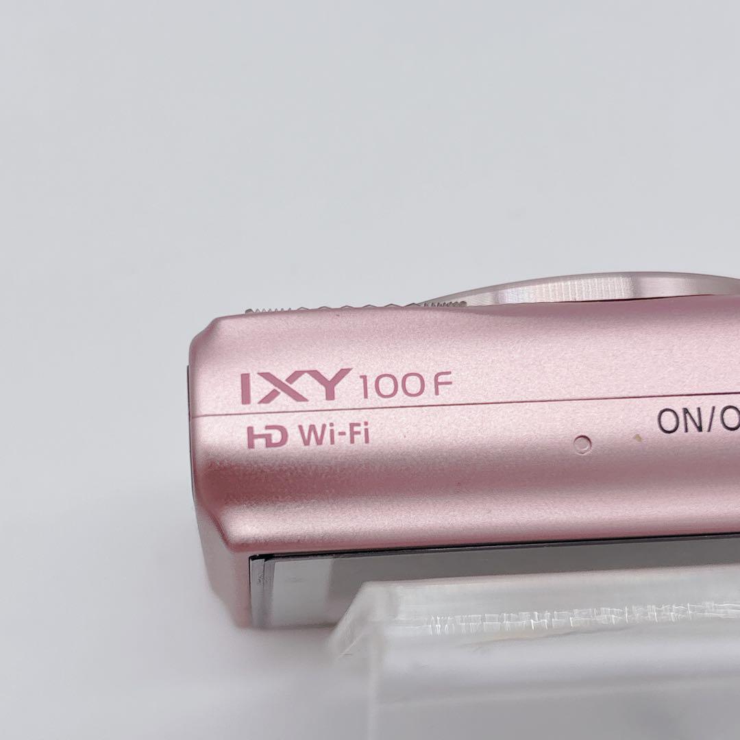 ✨美品✨ Canon IXY 100F ピンク デジタルカメラ 付属品完備 稼働