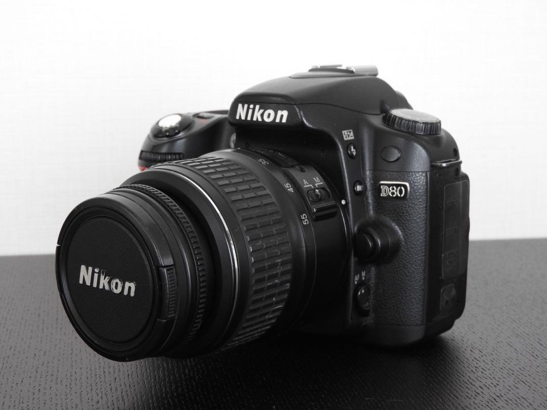 Nikon D80 ニコン CCD デジタル一眼レフカメラ 18-55レンズ付き