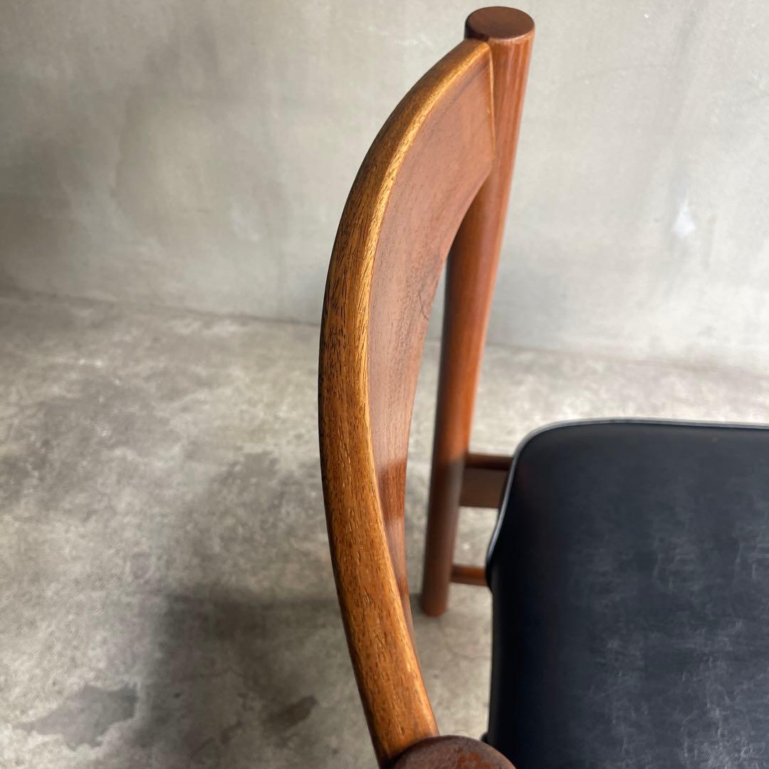 レジャー 廃盤 オールドマルニ ミッドセンチュリー ダイニングチェアマルニ木工