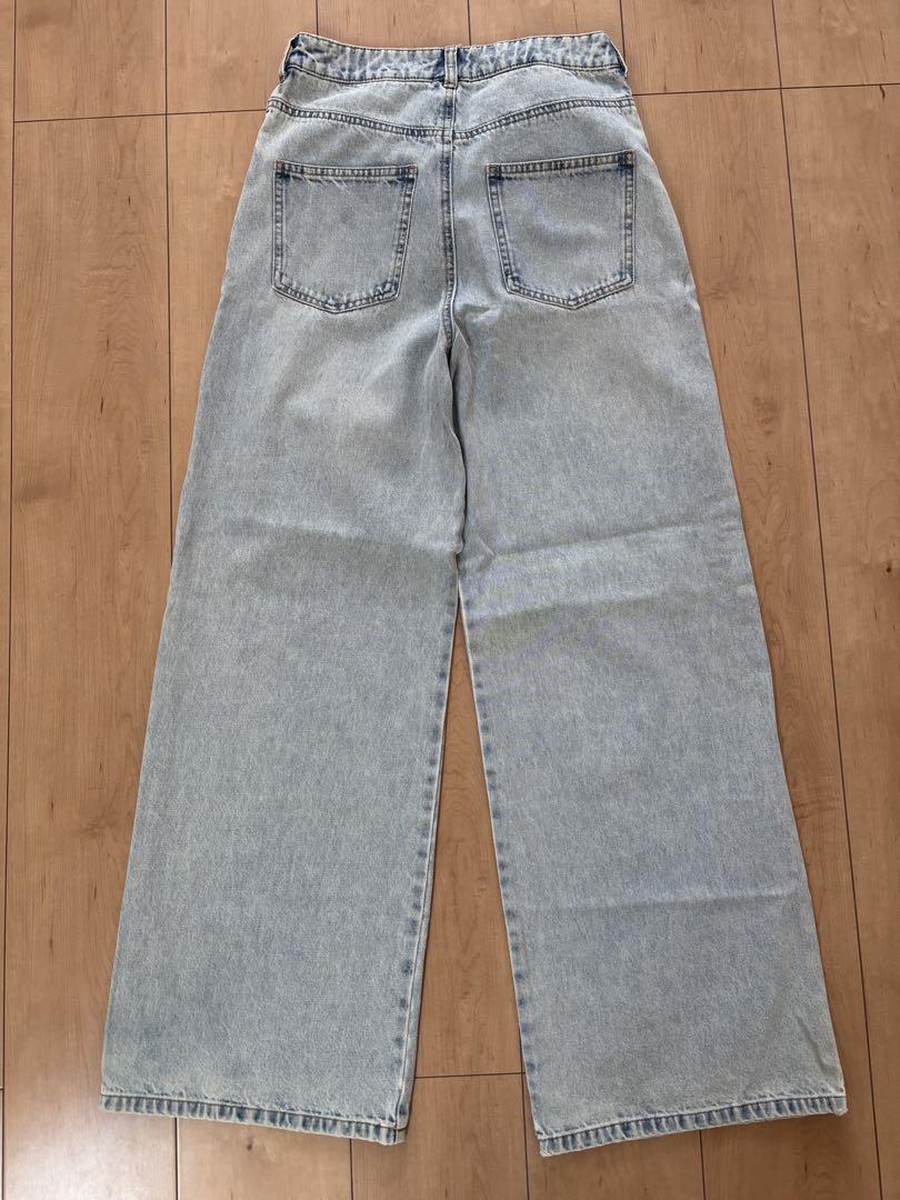 プロポーション ボディドレッシング ワイドデニムパンツ 新色カラー：ブルー
