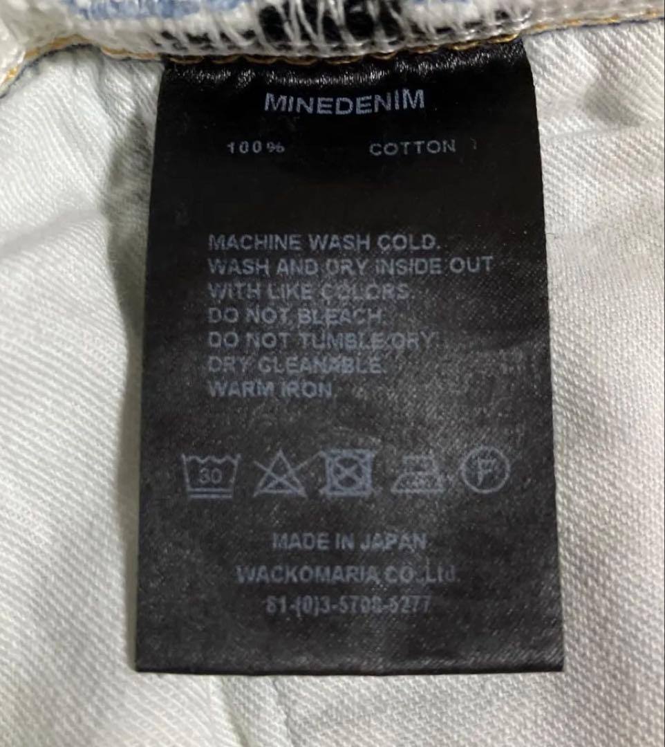 WACKOMARIA×MINEDENIM ワコマリア ×マインデニム デニム WACKOMARIA×MINEDENIM ワコマリア ×マインデニム デニム