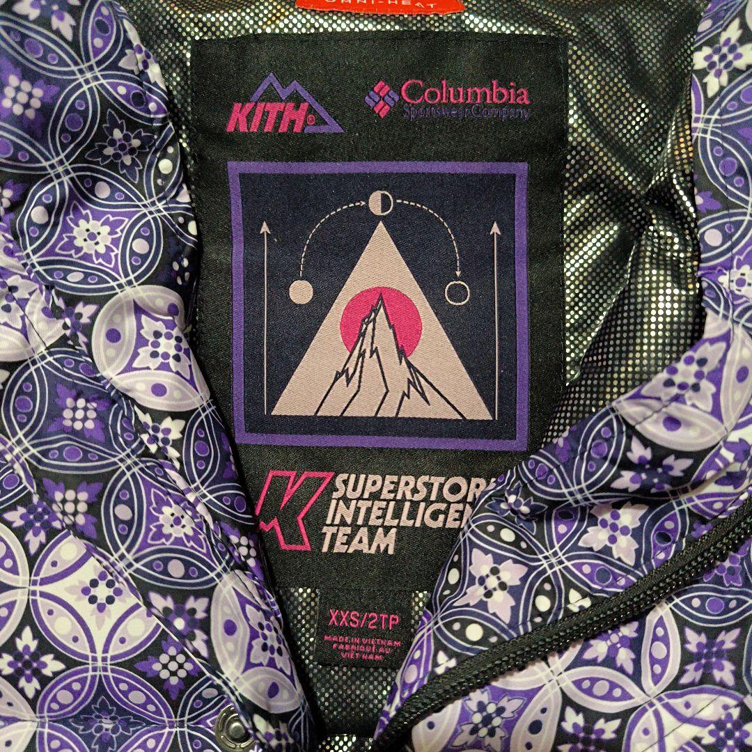 激レア　極美品 KITH＆columbia　コラボ　ダウンジャケット　レア