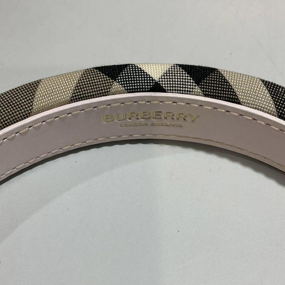 バーバリーロンドン　Burberry キッズ　カチューシャ　ノバチェック