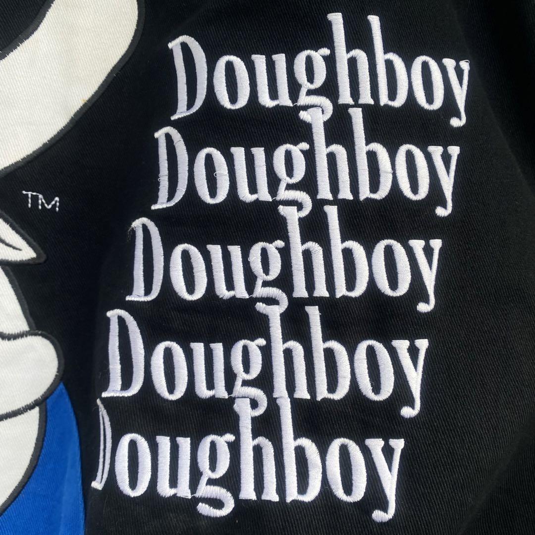 定番のお歳暮&冬ギフトの商品をすべ Dough Pillsbury 割引済6XL boy メンズ コットンジャケット ロゴ ジャケット・アウター
