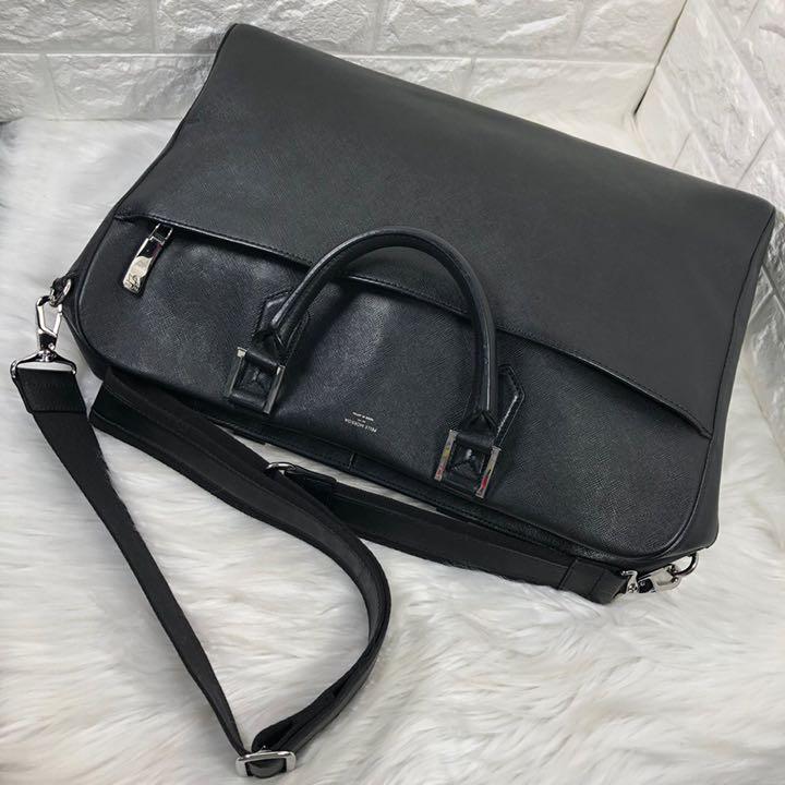 人気SALE本物保証 ✨良品✨ 2way ビジネスバッグ A4 Jmlfs-m46394450271 PELLE MORBIDA フルレザー 10%OFF
