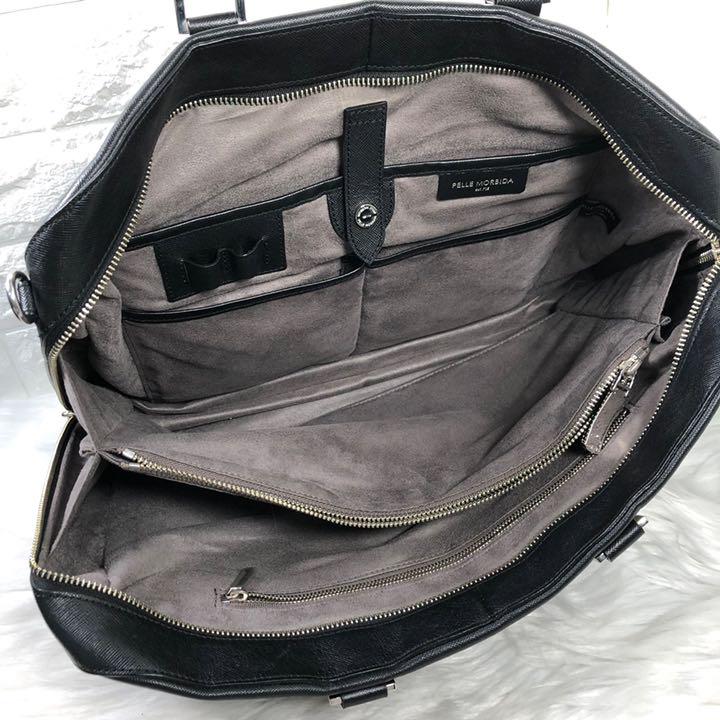 人気SALE本物保証 ✨良品✨ 2way ビジネスバッグ A4 Jmlfs-m46394450271 PELLE MORBIDA フルレザー 10%OFF