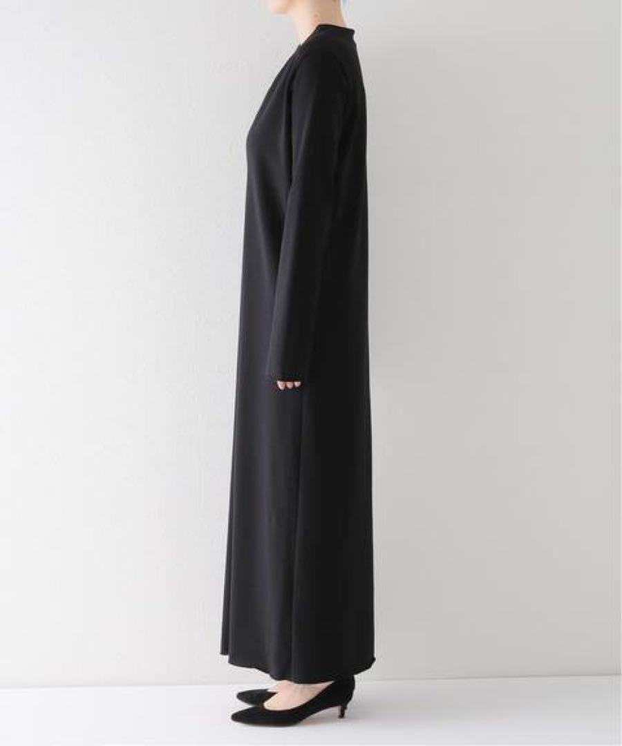 タグ付 新品 【R'IAM】 DEEP Vneck ワンピース 黒 ブラック