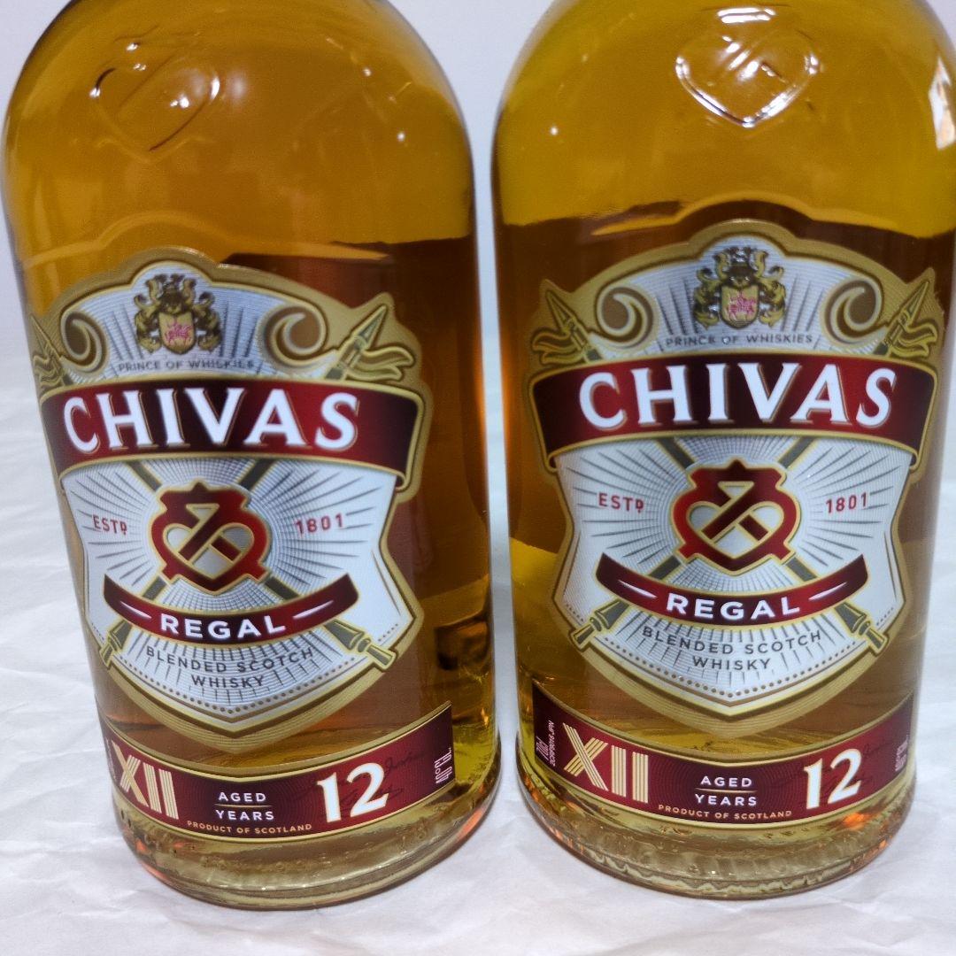 世界的に有名な CHIVAS メルカリ - 40% 2本セット700ml 12年 REGAL ウイスキー