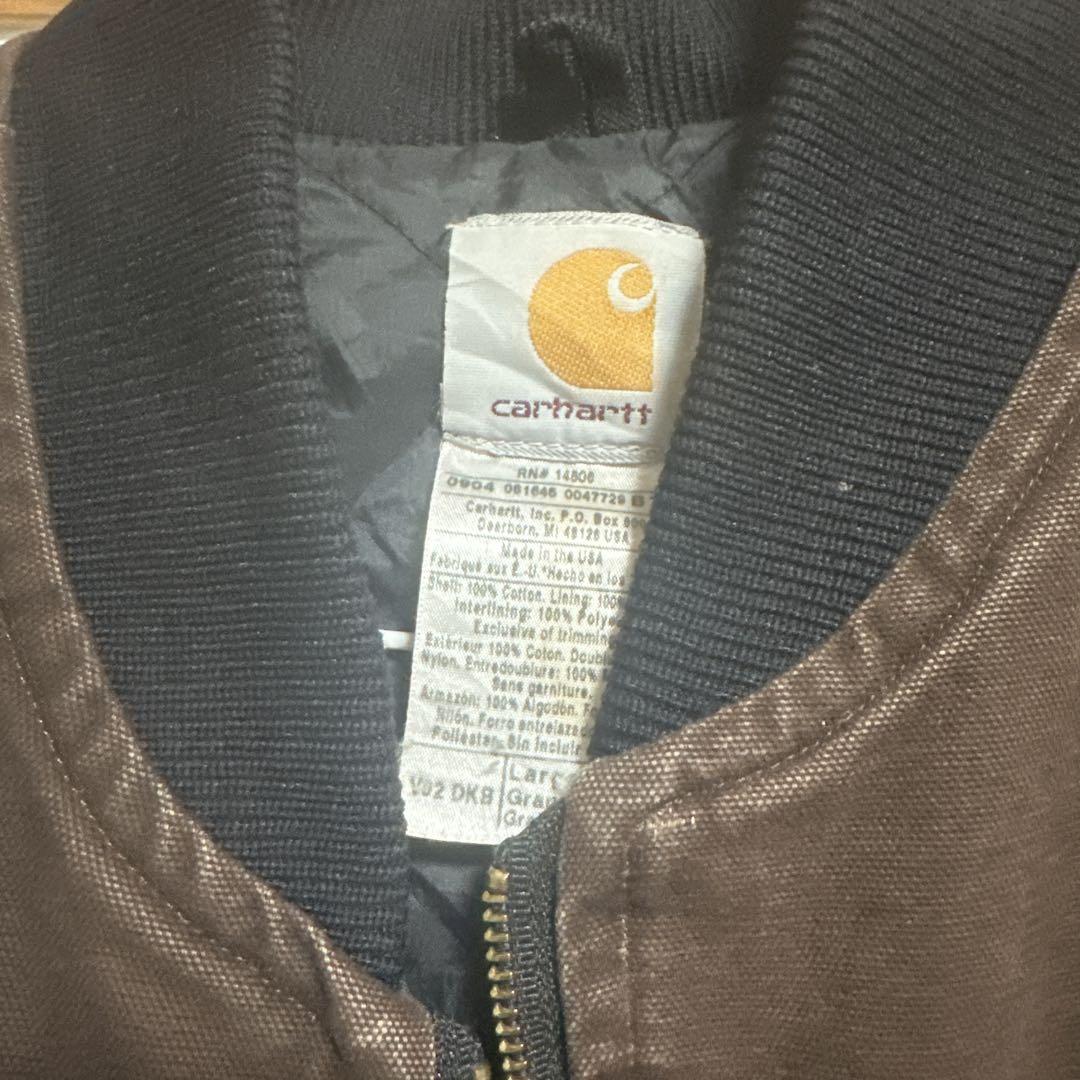 Carhartt ブラウン ベスト 102 DKB
