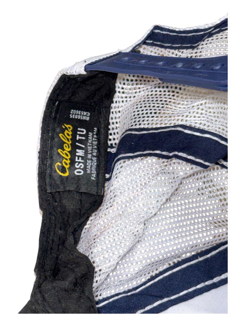 Cabela's キャップ ネイビー メッシュ (2)