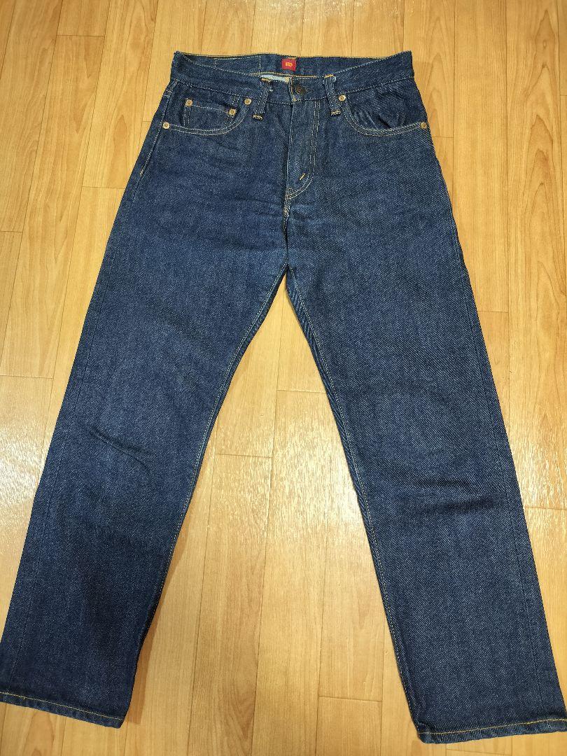 美品 RESOLUTE リゾルト712 リジットデニムパンツ ジーンズ W28