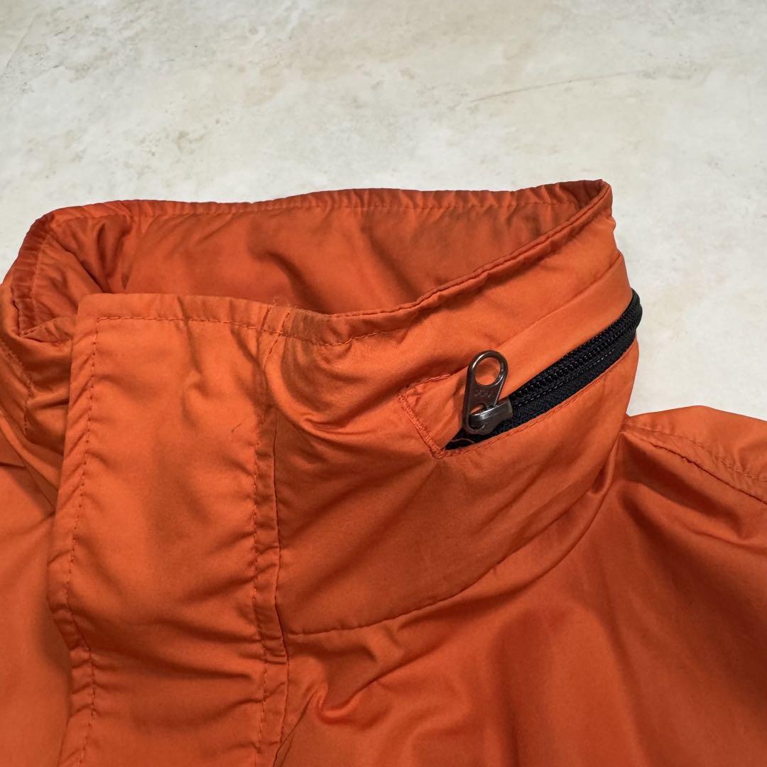90's NIKE パッカブルナイロンジャケット オレンジ XL ポケッタブル