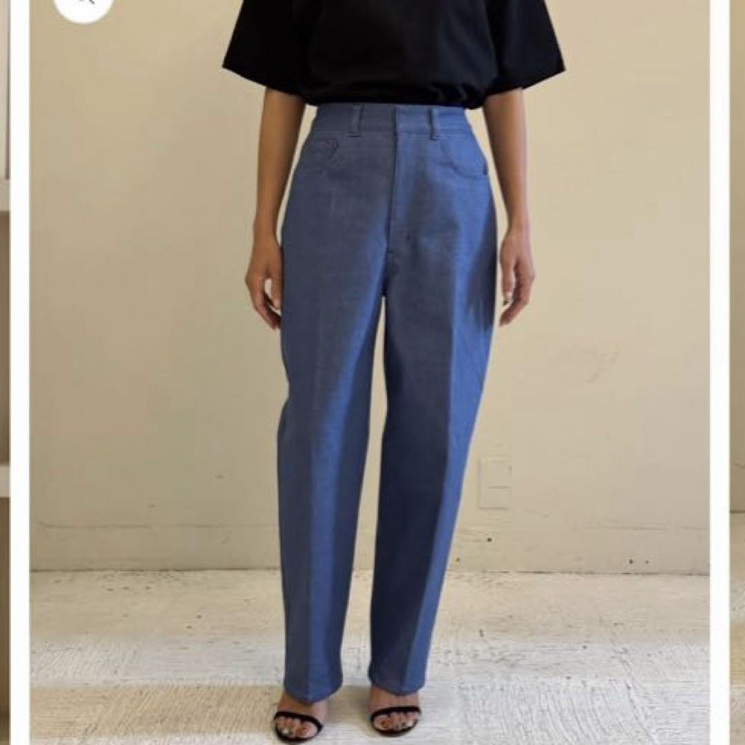 新品タグ付き Liten YOKUBARI Wide Pants Blue 1