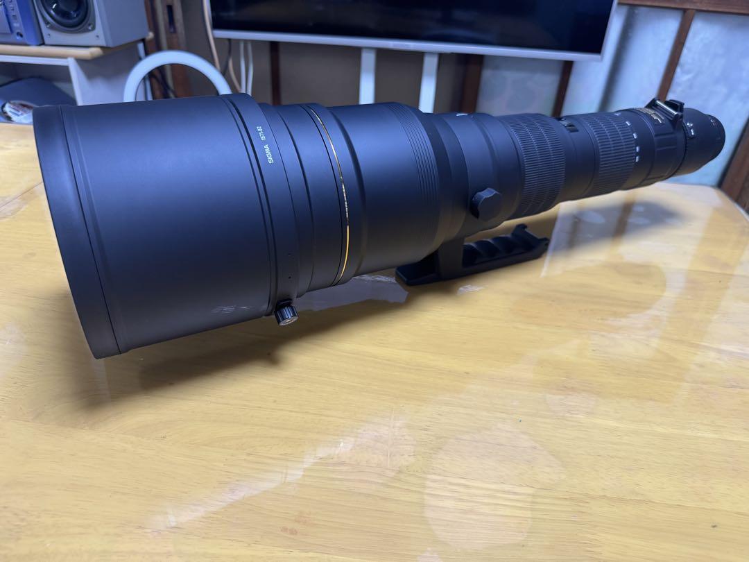 極上品SIGMA 300-800mm f/5.6 APO ズームレンズ ニコンF