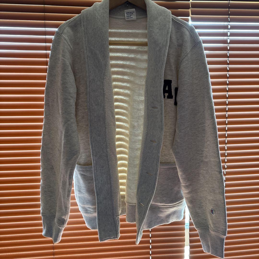 Champion CAL スウェットカーディガン グレー サイズL