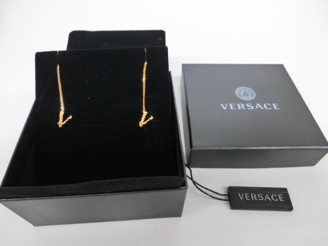【VERSACE】ヴェルサーチ★ピアス★ゴールド