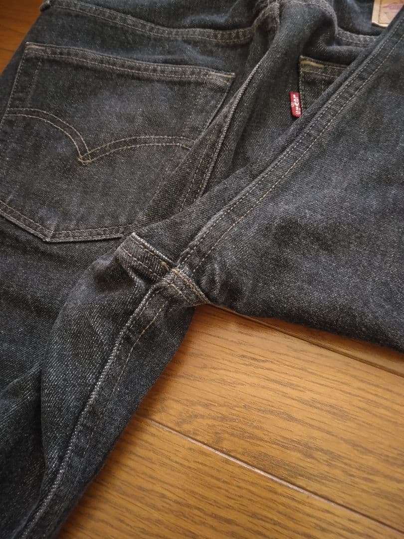 【Levis】501 BLACK Denim 00sビンテージ USA製 w32