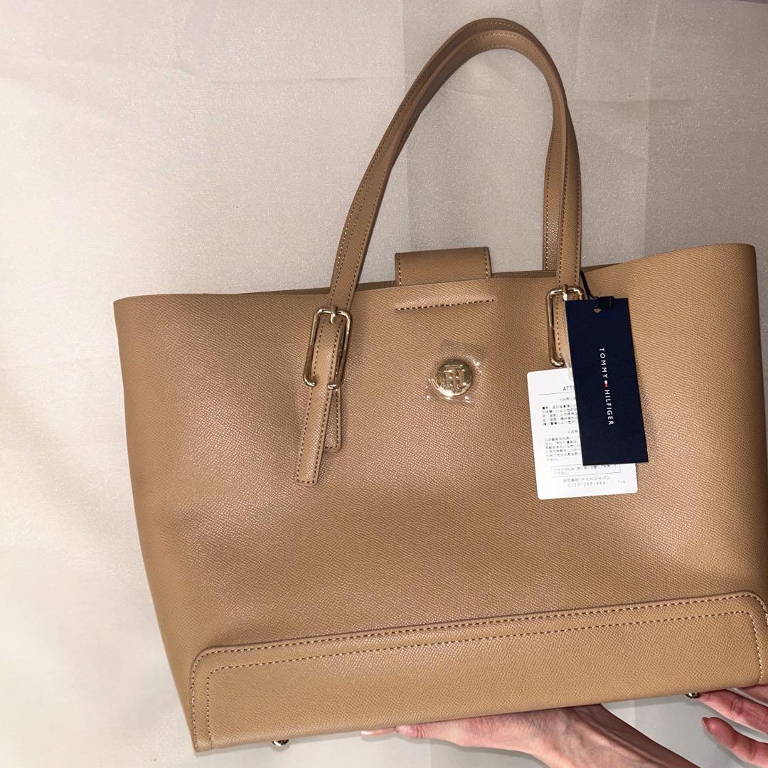 トミー TOMMY ハニートート バッグ カバン トートバッグ ベージュ 茶色