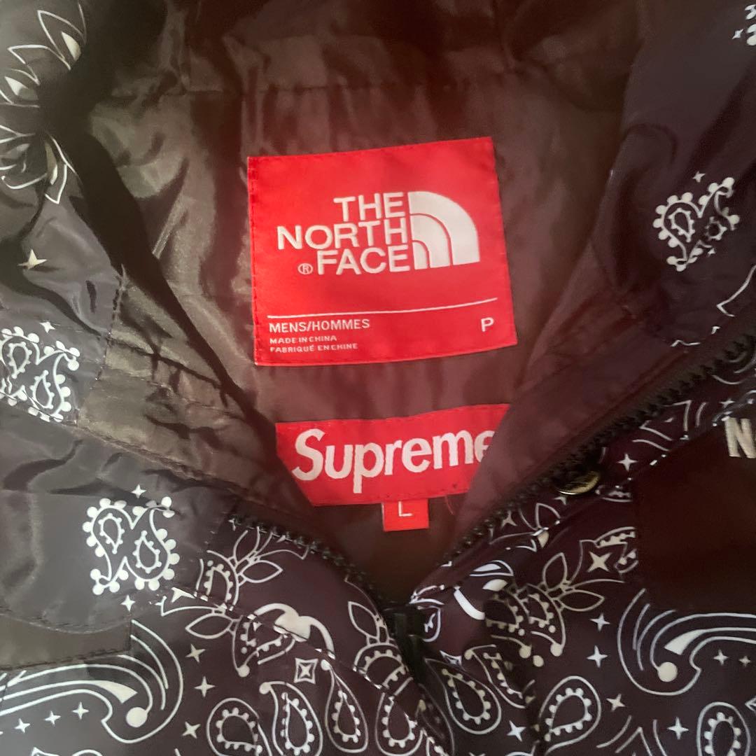 THE NORTH FACE Supreme バンダナ柄 マウンテンパーカー L THE NORTH FACE Supreme バンダナ柄 マウンテンパーカー L