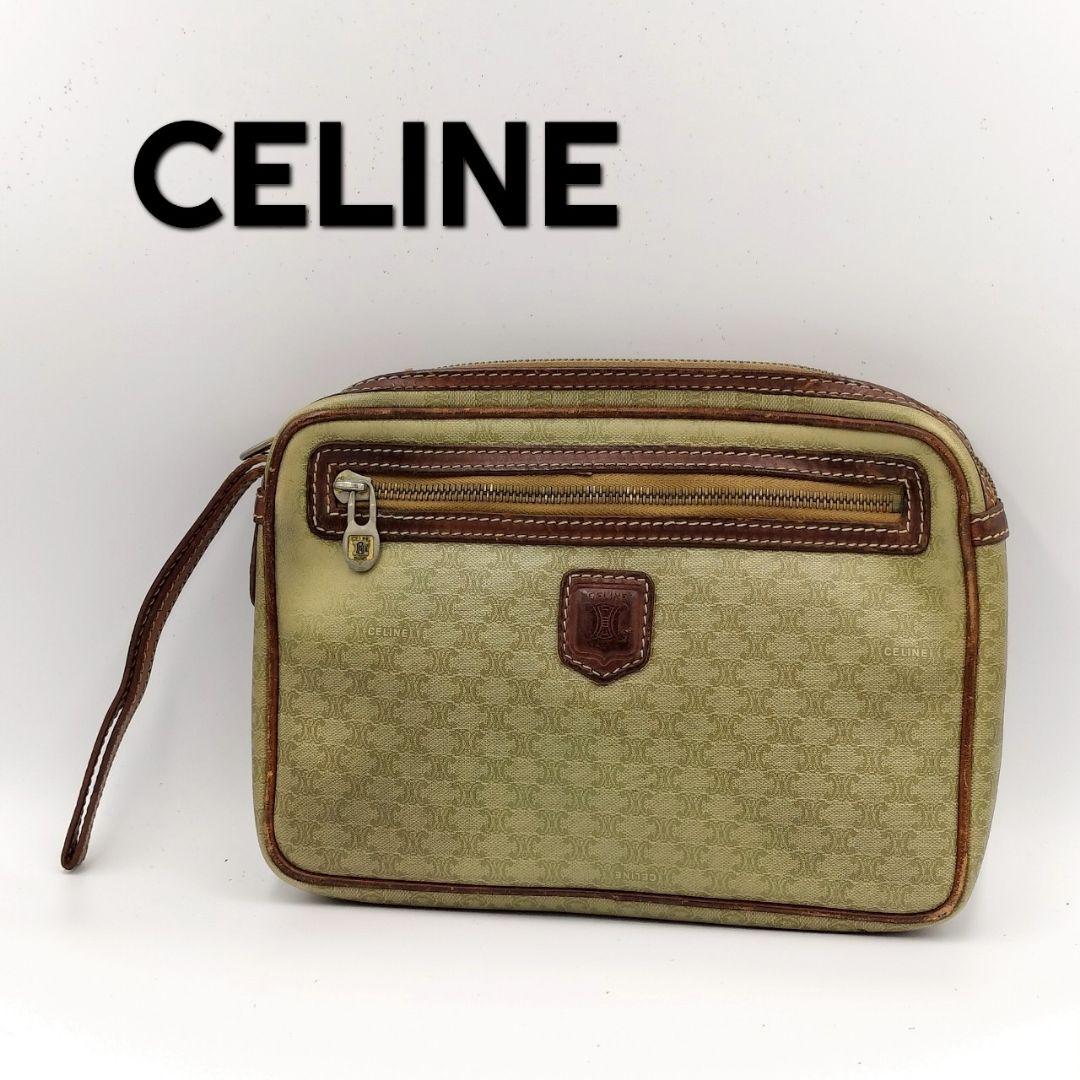 812 CELINE セリーヌ セカンドバッグ クラッチバッグ マカダム