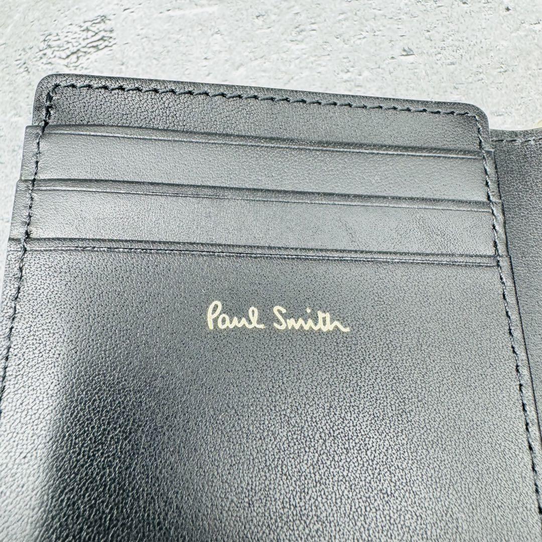 【新品・未使用】ポールスミス　二つ折り財布　レターズアルファベット　ミニ財布