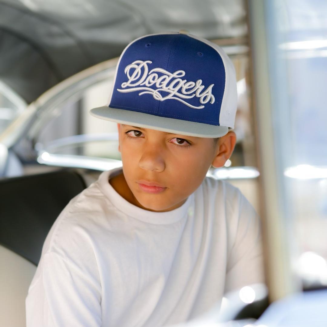 MISTER CARTOON DODGERS 47 QUILL CAP 帽子 白