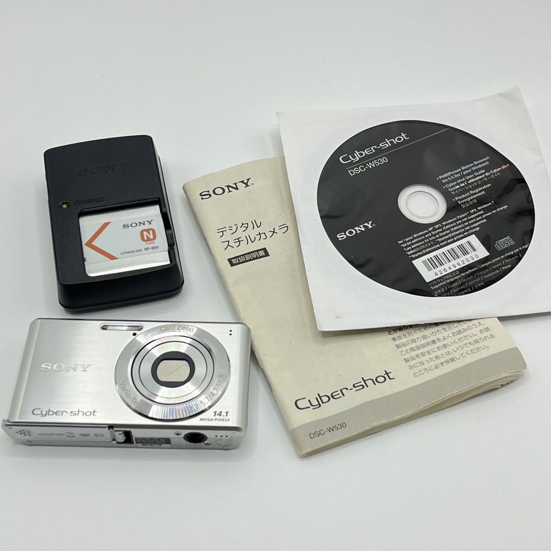 完備品 SONY サイバーショット DSC-W530 コンデジ デジカメ ソニー