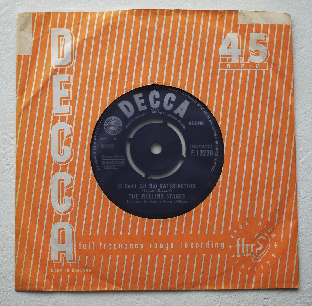 Rolling Stones「Satisfaction」英国シングル盤 ５種類