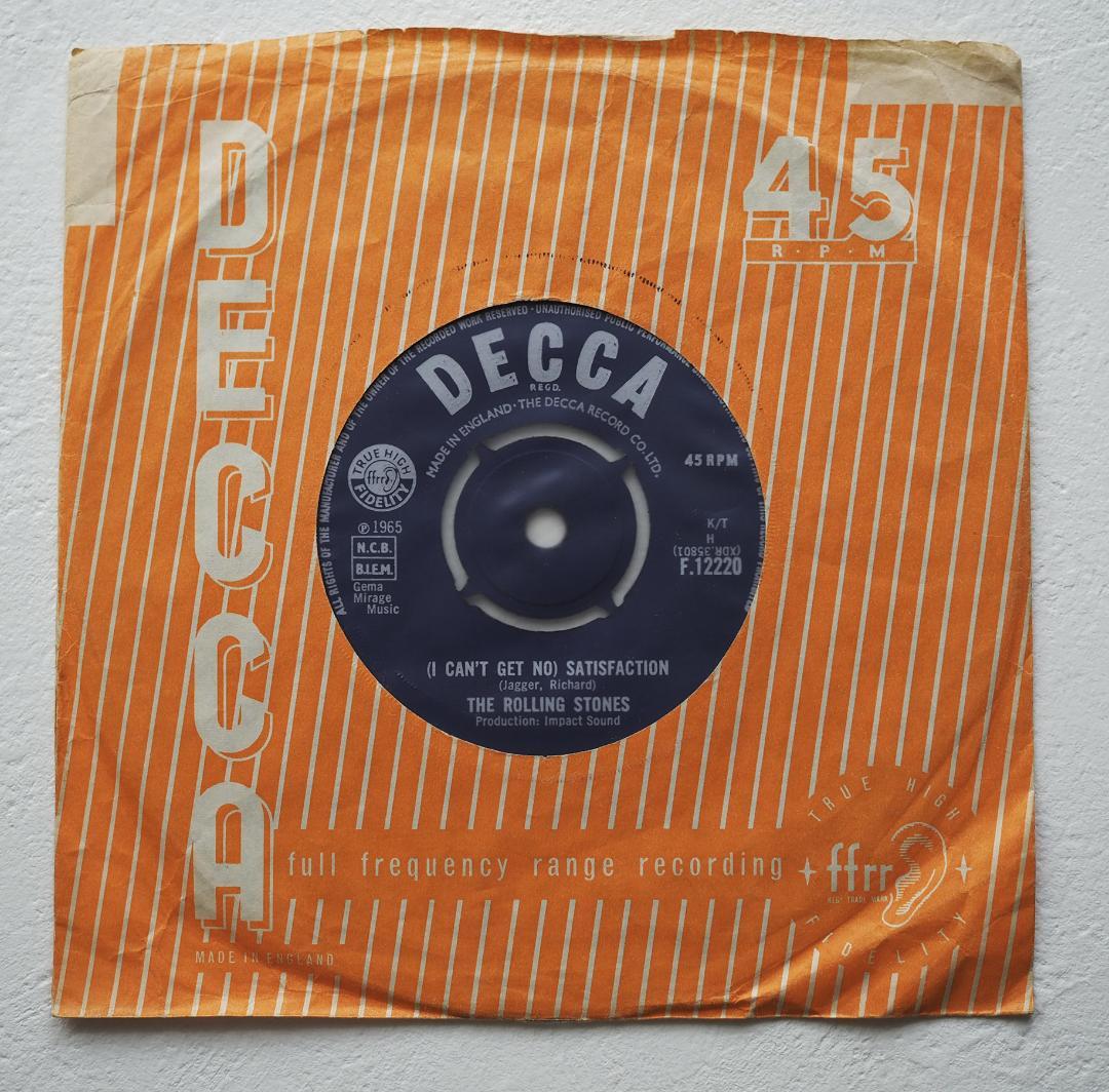 Rolling Stones「Satisfaction」英国シングル盤 ５種類