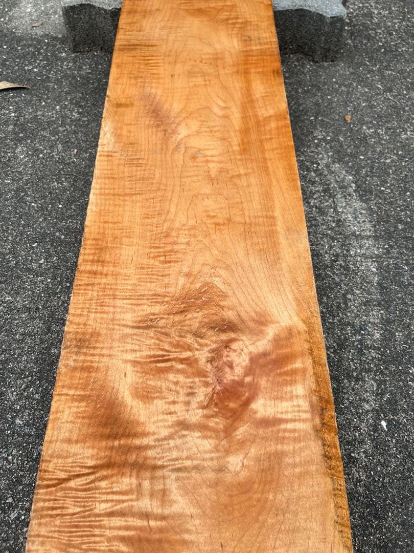 カーリーメープル　木材　板材